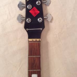 Vintage 1960's Kingston Hollowbody Bass Guitar Project for Parts or Restoration image 3