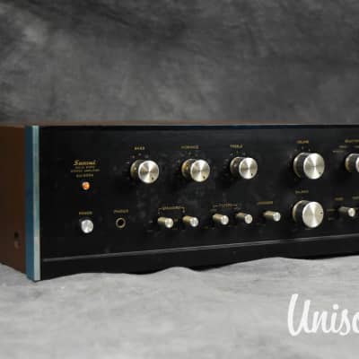 Sansui AU-555A Stereo Integrated Amplifier in Very Good Condition imagen 1