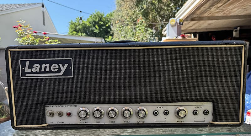 Laney Pre Supergroup Pre Serial Number LA60 1967 - Black | Reverb