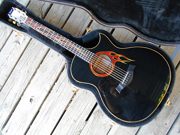 【楽ギフ_のし宛書】 2003 Limited Rod Hot HR-Ltd Taylor Black Latvia Reverb | ギター