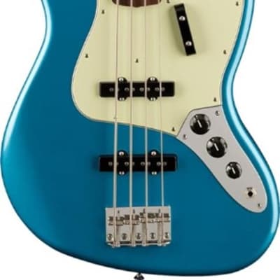 Fender Vintera II '60s Jazz Bass - 4-String Electric Bass, Rosewood Fingerboard, Lake Placid Blue image 1
