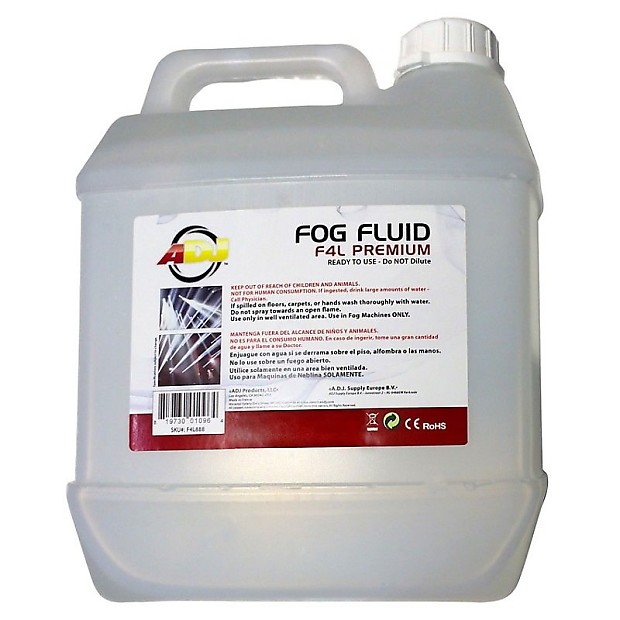 American DJ F4L888 F4L Premium Water-Based Fog Fluid (1 Gallon) image 1