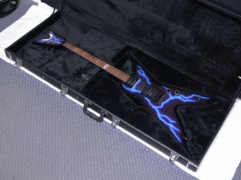 DEAN Dimebag Razorback Lightning electric GUITAR w/ Hard Case - DIME - Seymour Duncan image 1