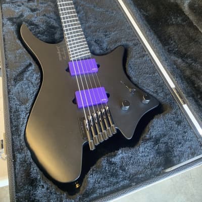 .strandberg* guitar custom fabricated (form fitted) 6 and 7 string ‘Black’ hard shell case image 2