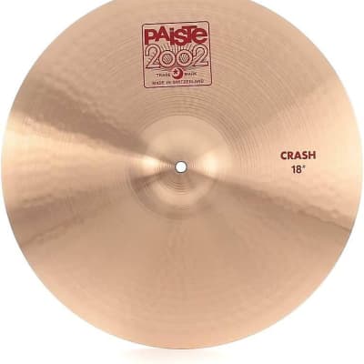 Paiste 18" 2002 Series Crash Cymbal *IN STOCK* image 8