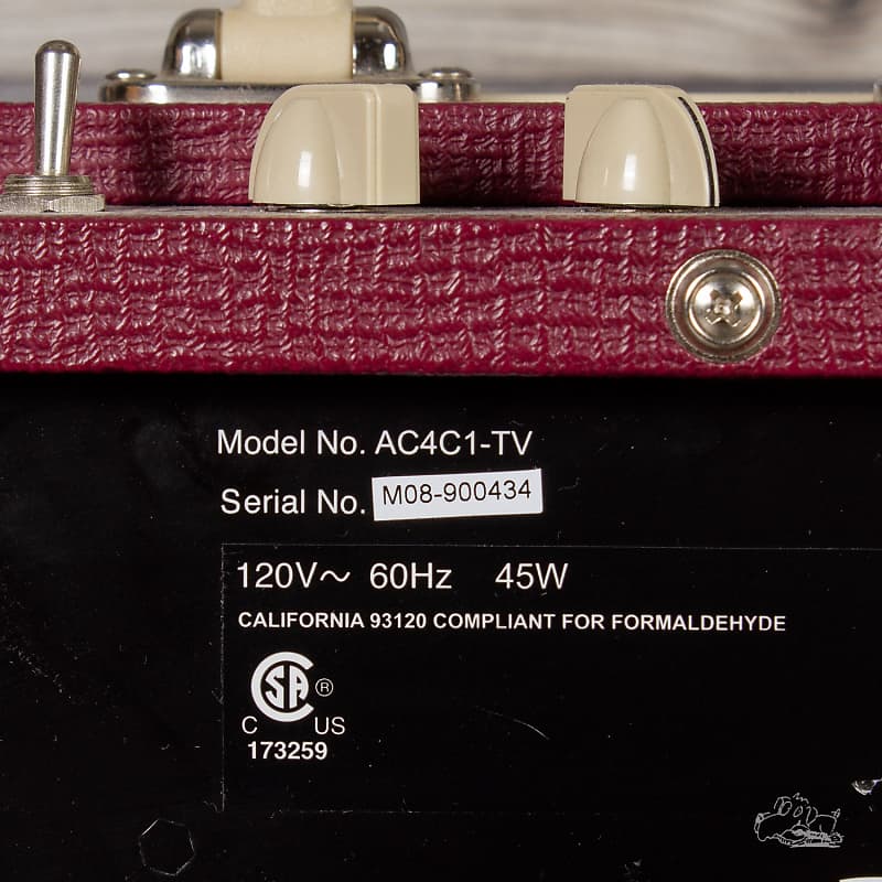 Vox AC4C1-TV Limited Edition 4-Watt 1x10