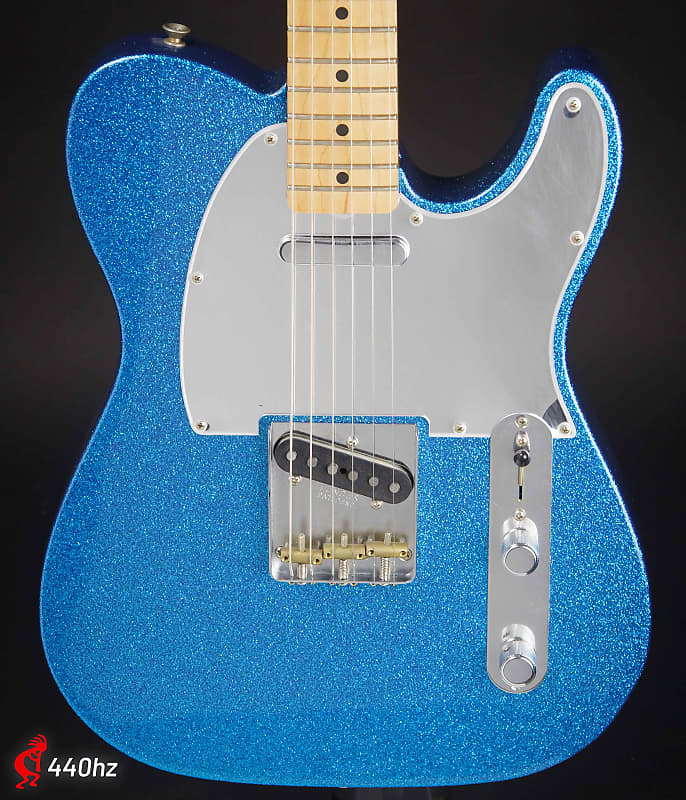 Fender J Mascis Signature Telecaster Maple Bottle Rocket Blue Flake w/Bag image 1