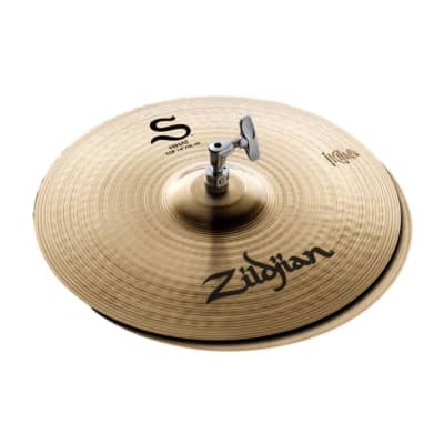 Zildjian 14-Inch S Hi-Hat Cymbals Pair with Full Bodied Response