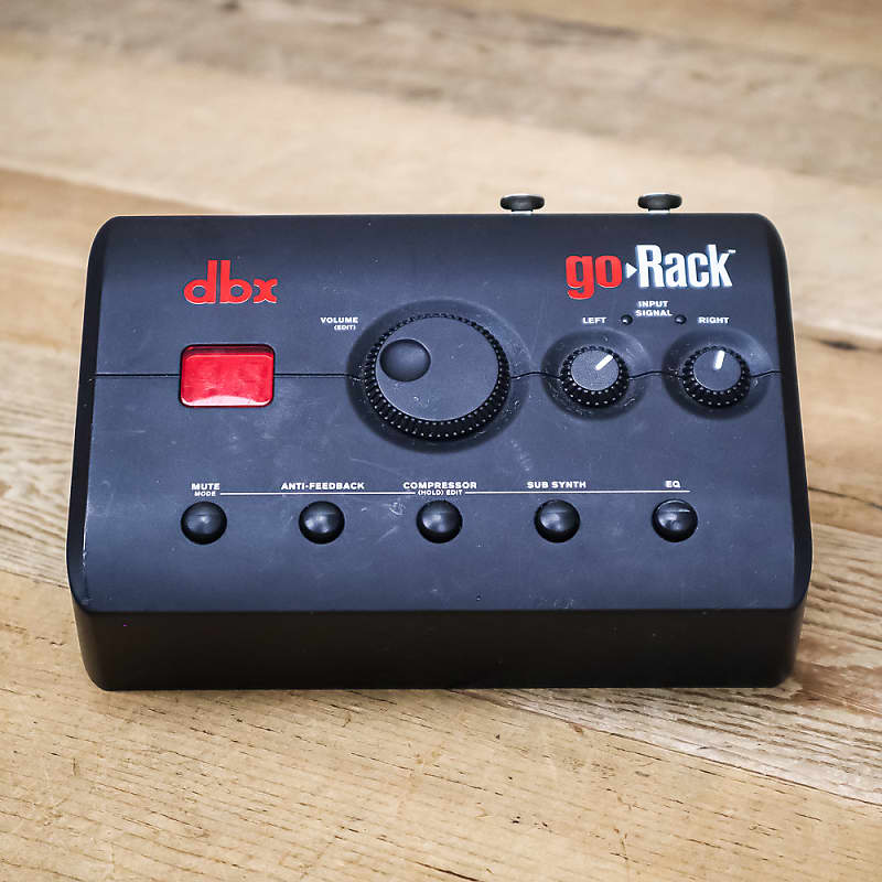 DBX goRack PA Performance Processor Control System Go-Rack Live Sound  U245281 | Reverb