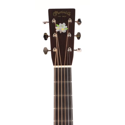 Martin Custom Shop Dreadnought 14-Fret 28 Style East Indian Rosewood Flower Headstock Inlay 2022 image 4
