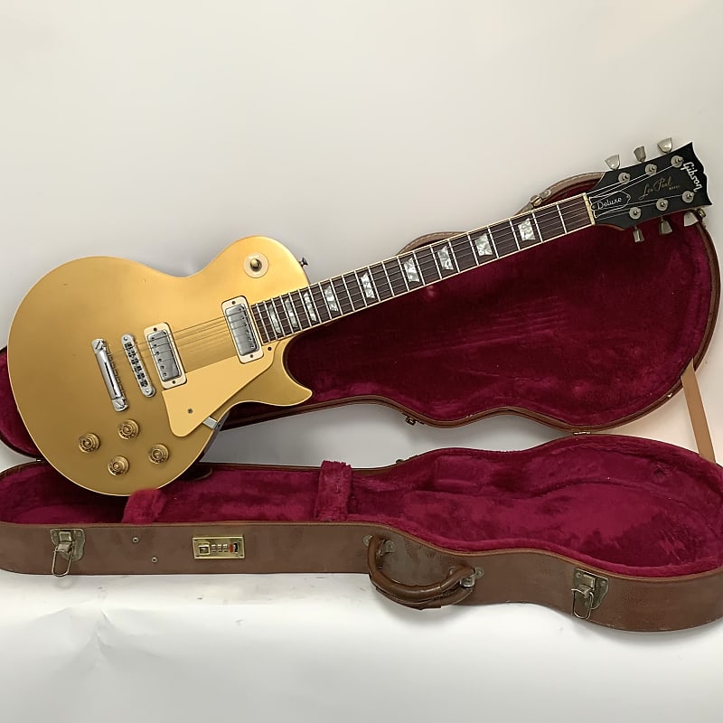 Gibson Les Paul Deluxe 1979 - Gold Top image 1