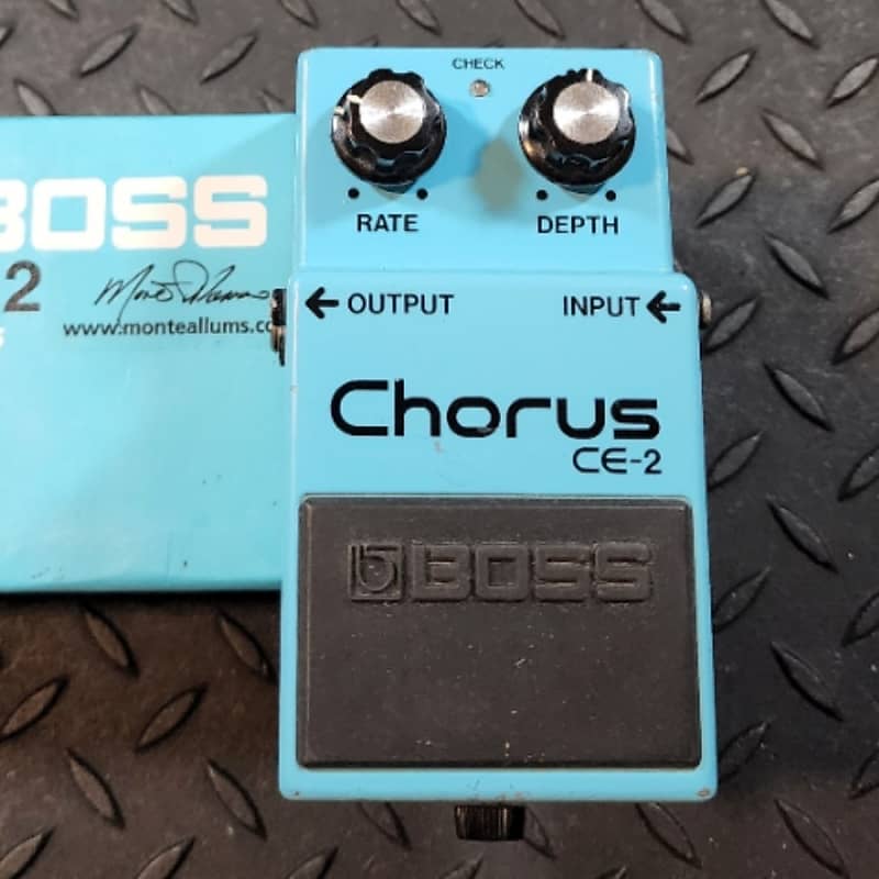 Boss CE-2 Chorus MIT Monte Allums Modded Cap Upgrade, Fullness