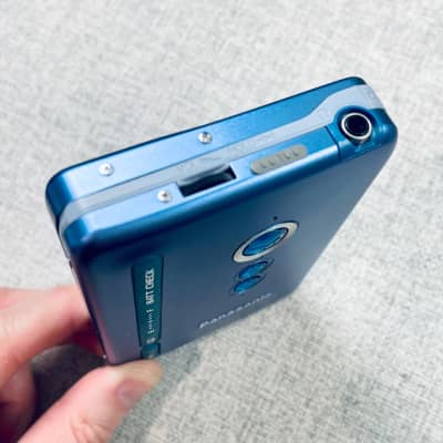 Panasonic SX53 Walkman Cassette Player, Near Mint Rare Blue ! Working ! image 5