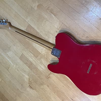 Fender Telecaster vintage guitar  -  great player - Red stock nitro mex full scale maple image 7