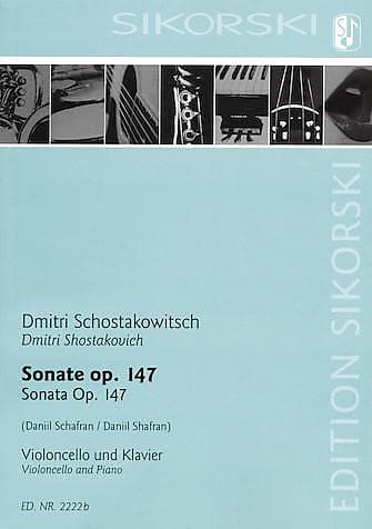 Sonata For Violoncello And Piano Reverb