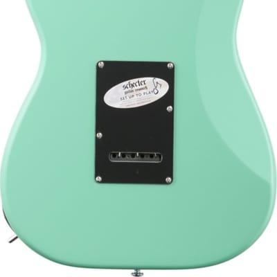 Schecter 1540 Nick Johnston Traditional HSS Electric Guitar, Atomic Green image 3