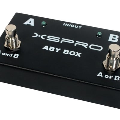 XSPRO ABY Guitar Amplifier Selection Foot Switch image 1