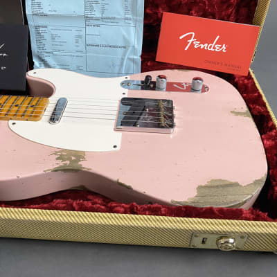 Fender Telecaster 54 Relic Custom Shop 2018 Shell pink image 8
