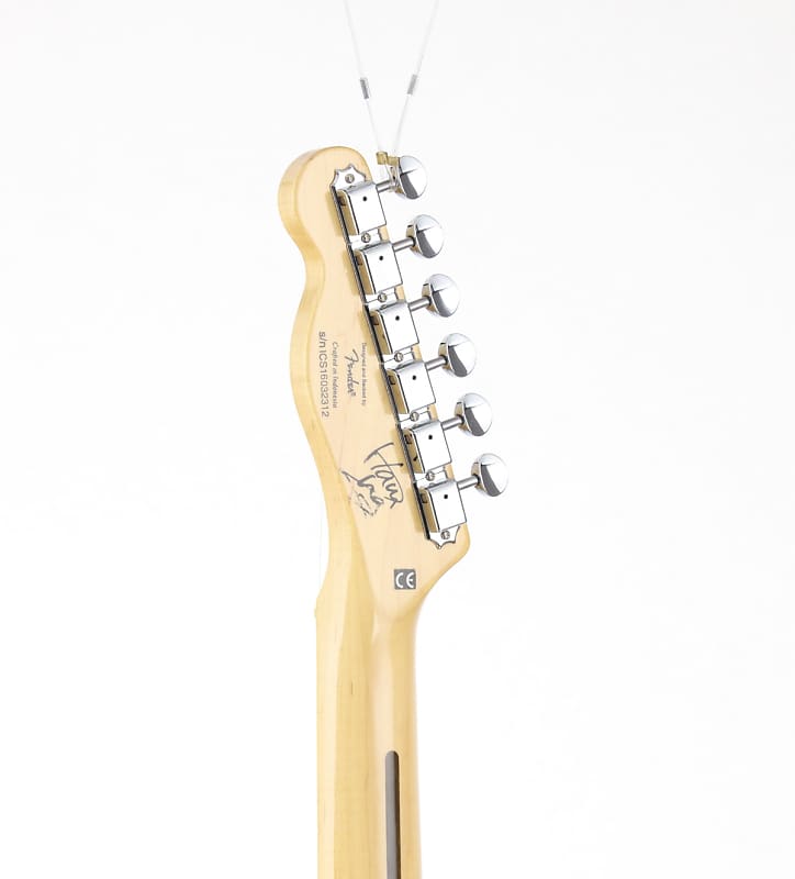 Squier Haruna Telecaster Skullsilver Dark Silver Sparkle (03