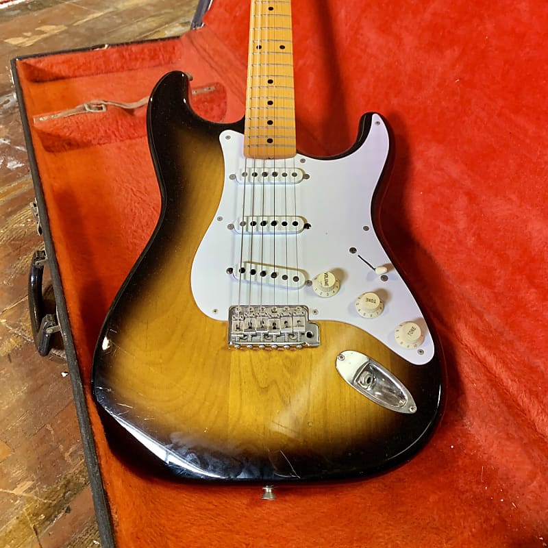 超激安通販美品 American Vintage \'57 ST 2SB Stratocaster Fender USA ストラトキャスター フェンダー フェンダー