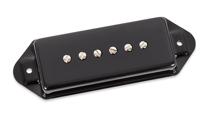 SEYMOURDUNCAN Signature Jared James Nichols JJN P90 Silencer Dog-Ear -  Bridge Pickup - Black