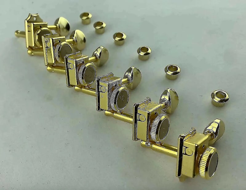 Guitar Strat Tele Style Vintage Locking Tuning Pegs Machines Reverb