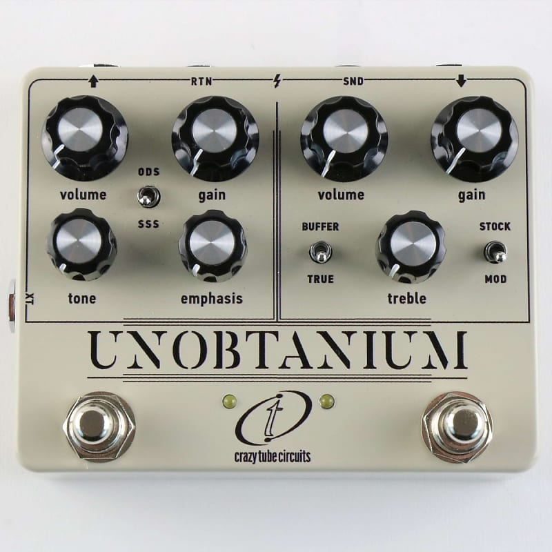 CRAZY TUBE CIRCUITS UNOBTANIUM | Reverb