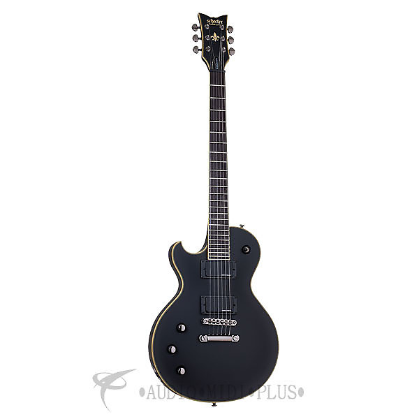 Schecter Blackjack ATX SOLO II Ebony FB Left Handed 6 String Electric Guitar Aged Black Satin 389