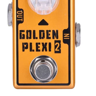 Tone City Golden Plexi 2 Distortion ver 2 Guitar Effect Pedal just released NEW! image 4