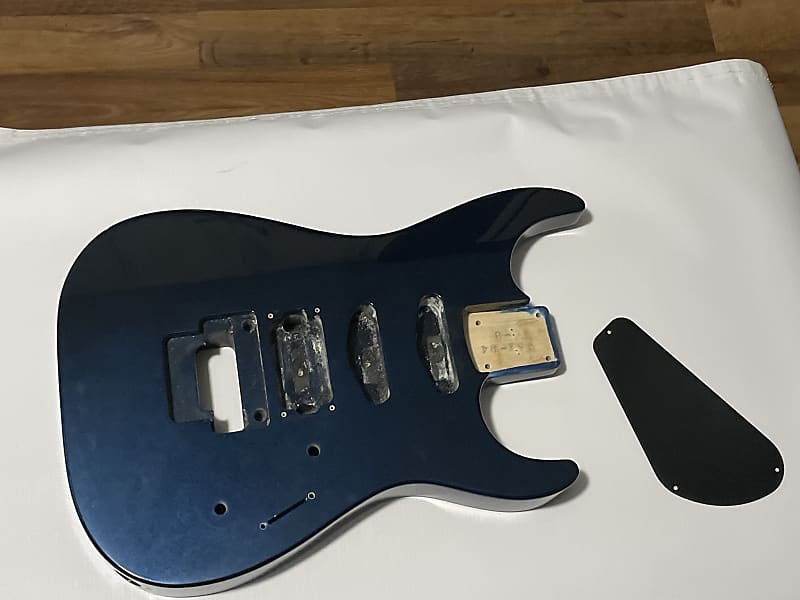 1990's Japan Jackson Concept JSX-94 Blue Guitar Body Floyd Ready