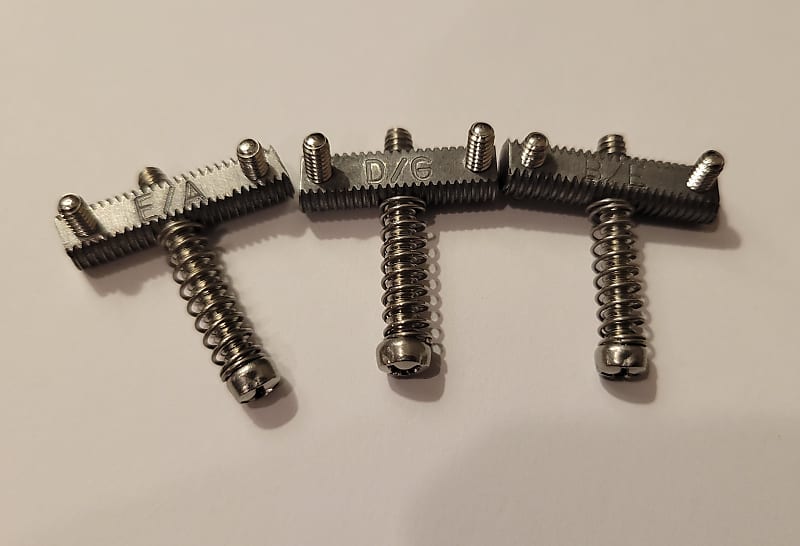 Grendale Groovy 60’s テレキャス あぽろん ② Glendale Groovy 60's Compensated Steel Telecaster Saddle Set