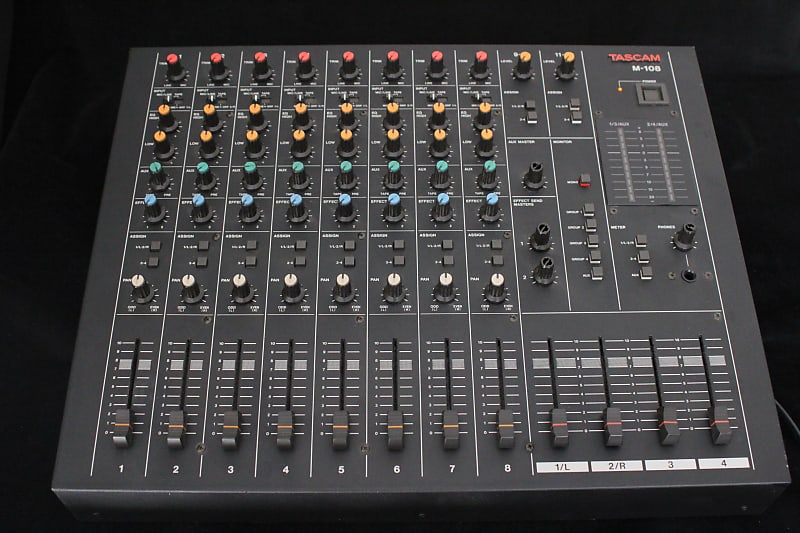 TASCAM ミキサー　M-108 TASCAM Tascam M-108 Mixer アナログミキサー タスカム