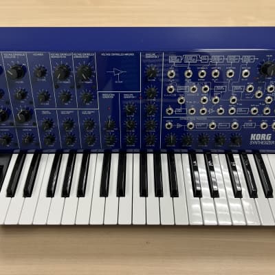 Korg MS-20 FS Monophonic Analog Synthesizer 2020 - Present - Blue