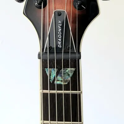 Fernandes Dragonfly Custom Elite Sunburst DC DoubleCut 24