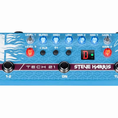 Reverb.com listing, price, conditions, and images for tech-21-steve-harris-sh1-signature-sansamp