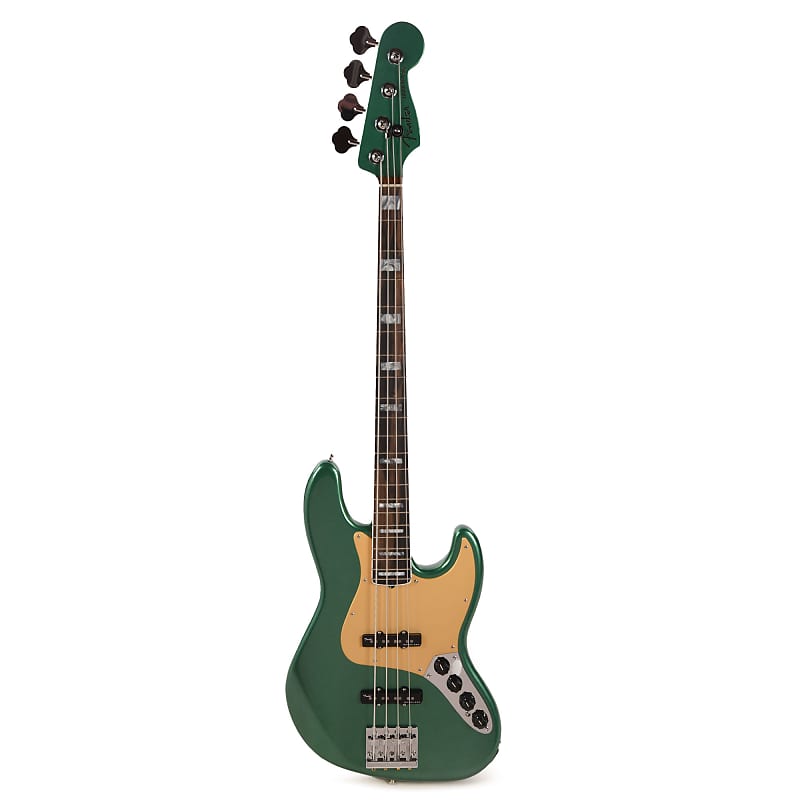 Fender American Ultra Jazz Bass Mystic Pine Green w/Ebony