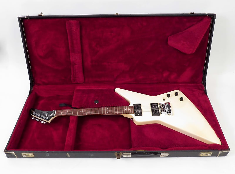 1984 Gibson Explorer - Alpine White - Kahler & Triangle Knob