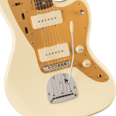 Squier - J Mascis Signature - Jazzmaster® Electric Guitar - Laurel Fingerboard - Vintage White w/ Gold Anodized Pickguard image 1