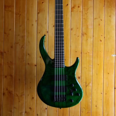 Inyen IBP-500 5 String Bass Guitar - Trans Green *Showroom Condition image 1