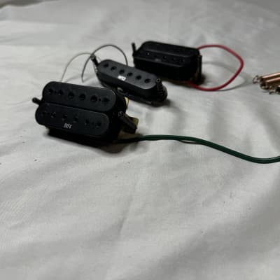 Ibanez INF3, INFS3, INF4 Matching Pickup Set HSH 2008 - Black image 2