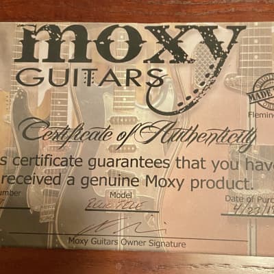 Moxy Guitars Junkyard Tele Style Relic Edition Original Drive Series 2019 Aqua Blue image 12
