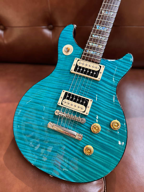 Gibson TAK MATSUMOTO DC STANDARD 2nd Edition 2013 - AQUA BLUE