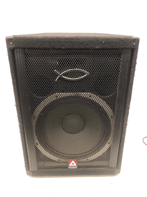 Peavey 115 TLS 15" Scorpion Speaker w/ Horn and Pole Mount Tested, Works image 1