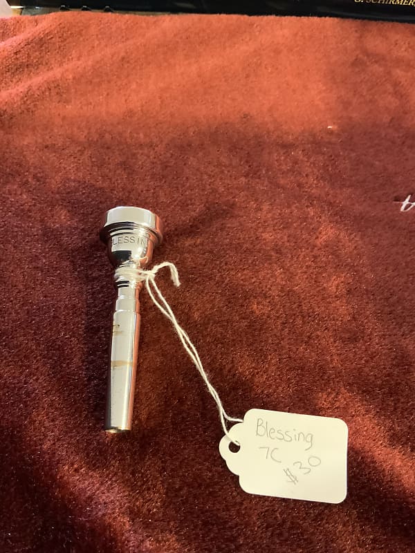 Blessing 7C Trumpet mouthpiece Reverb