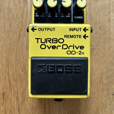 Reverb.com listing, price, conditions, and images for boss-od-2r-turbo-overdrive