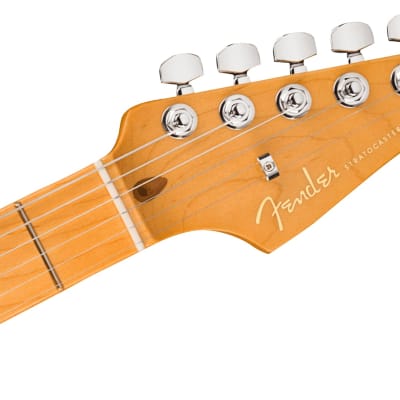 Fender American Ultra Stratocaster Electric Guitar. Maple FB, Cobra Blue image 5