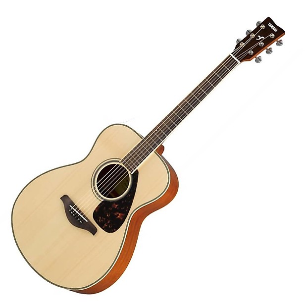Yamaha FS820 Solid Spruce Top Concert Acoustic Guitar Natural image 1