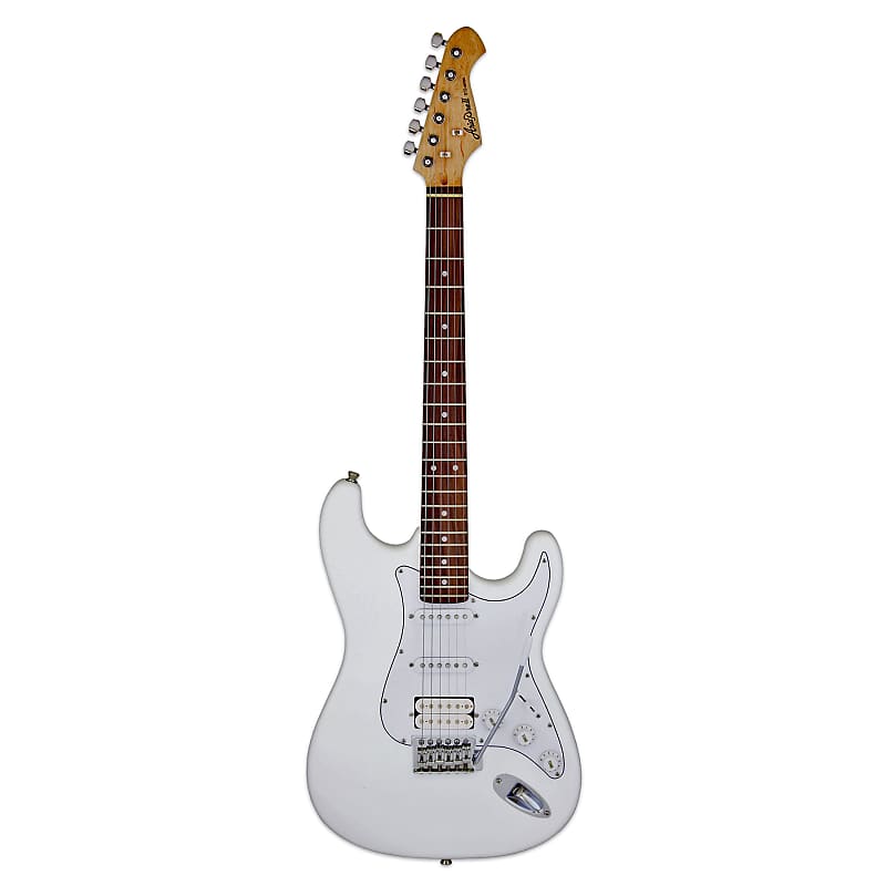 Aria Stg 004 White - E-gitarre 