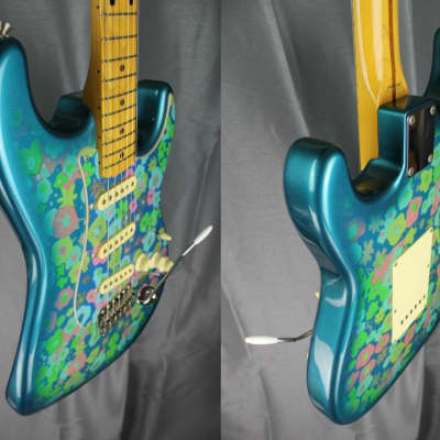 Fender Stratocaster ST'57-88 2002 - BFL Flower 'RARE' japan import image 8
