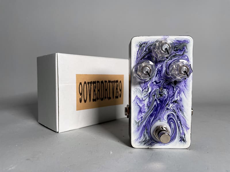 2010s 9Overdrive9 Verre Overdrive MIJ Purple Swirl w/Box | Reverb